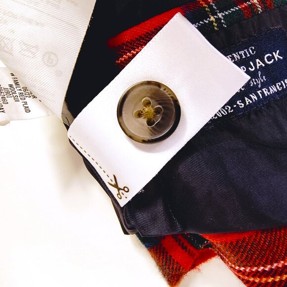 Janie and Jack SET Green Corduroy Pants and Holiday Plaid Vest 6-12 Months - Picture 9 of 16